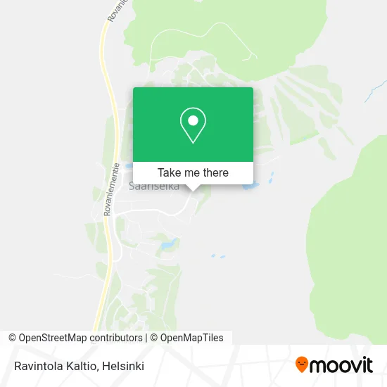 Ravintola Kaltio map