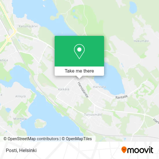 Posti map
