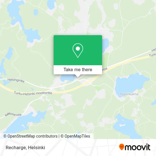 Recharge map