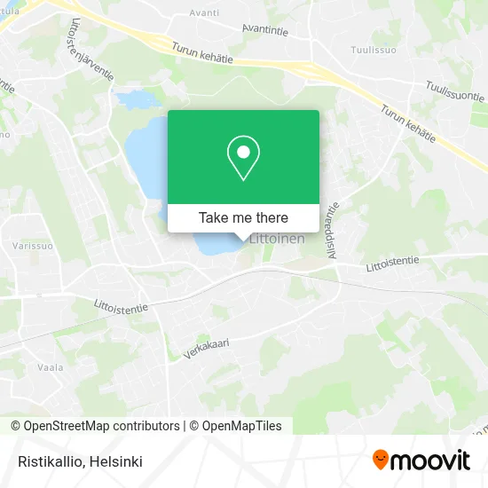 Ristikallio map
