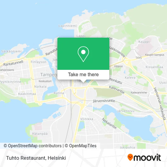 Tuhto Restaurant map