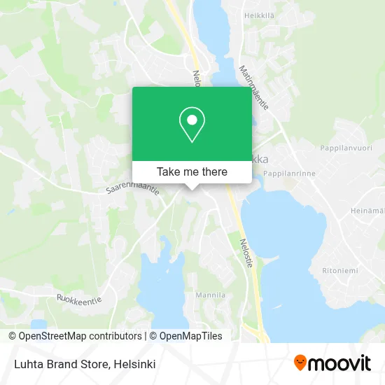 Luhta Brand Store map