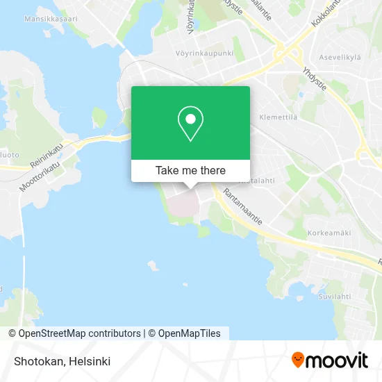 Shotokan map