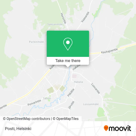 Posti map