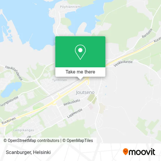 Scanburger map