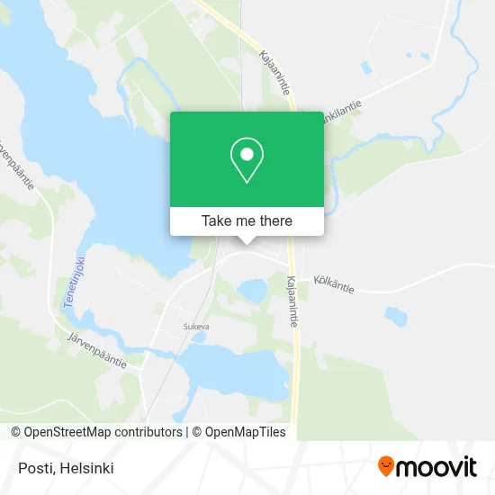 Posti map