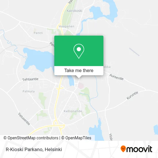 R-Kioski Parkano map