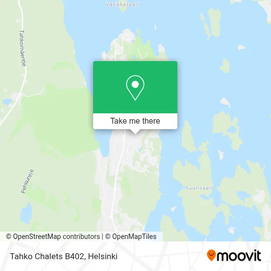 Tahko Chalets B402 map