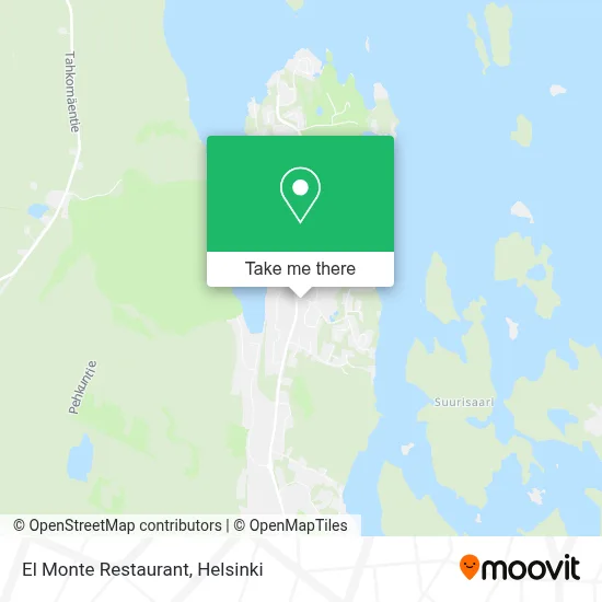 El Monte Restaurant map
