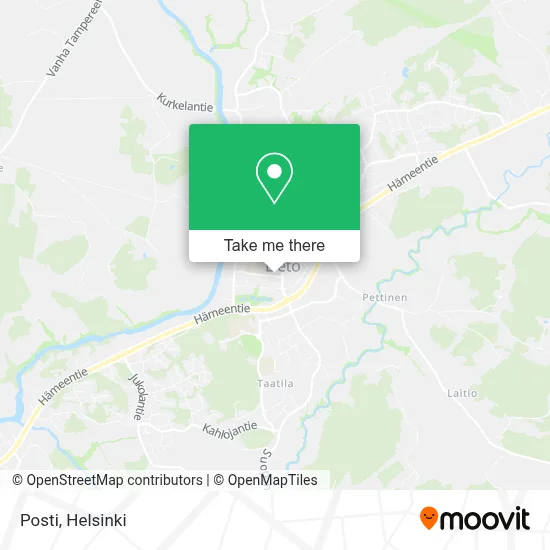 Posti map