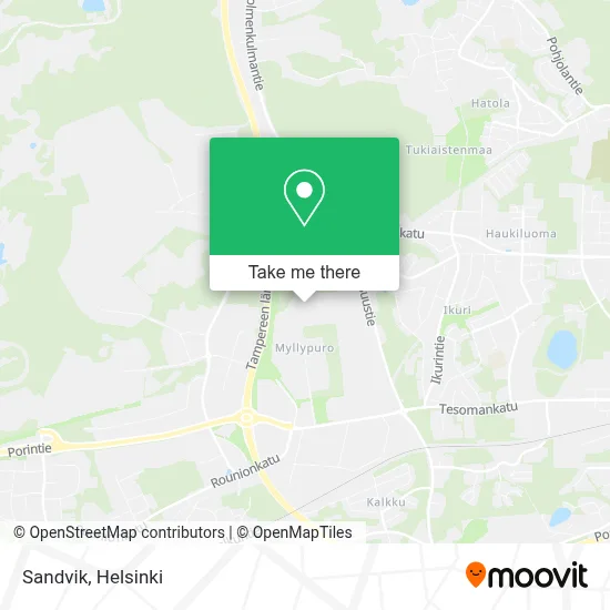 Sandvik map