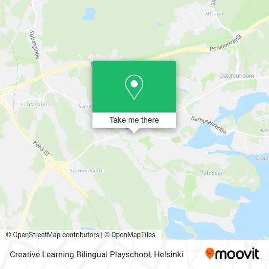 Creative Learning Bilingual Playschool map