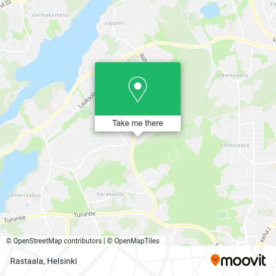 Rastaala map