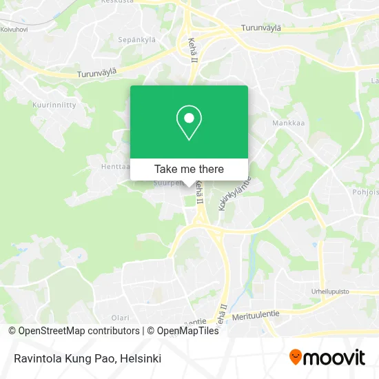 Ravintola Kung Pao map
