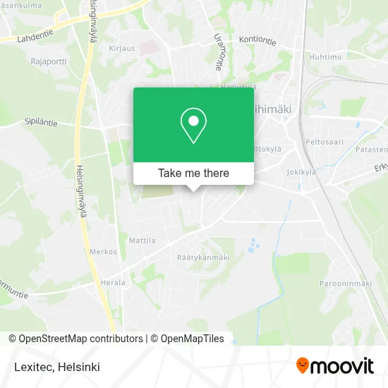 Lexitec map