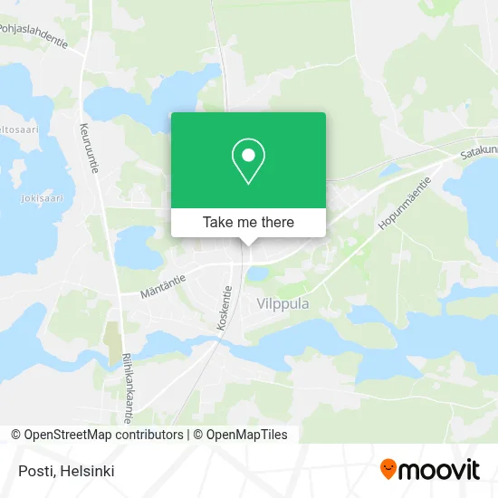 Posti map