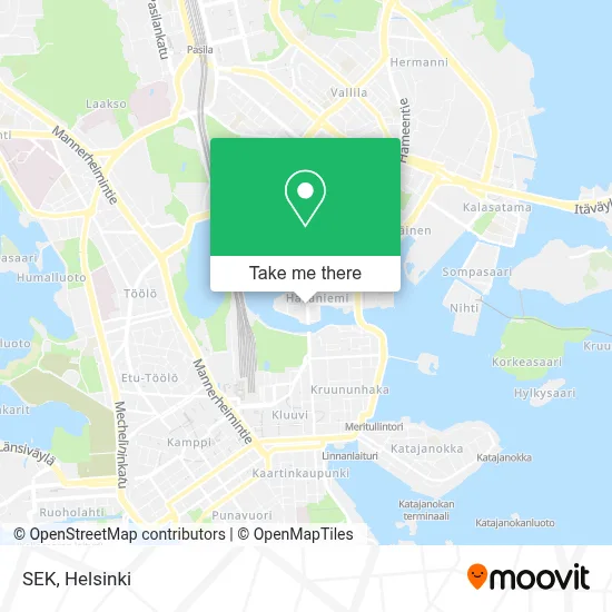 SEK map