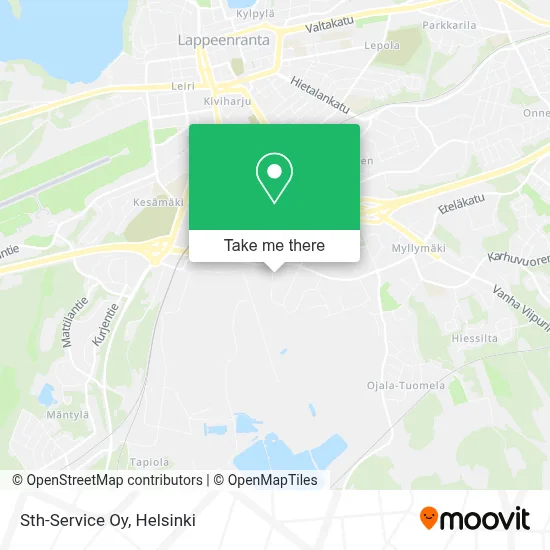 Sth-Service Oy map