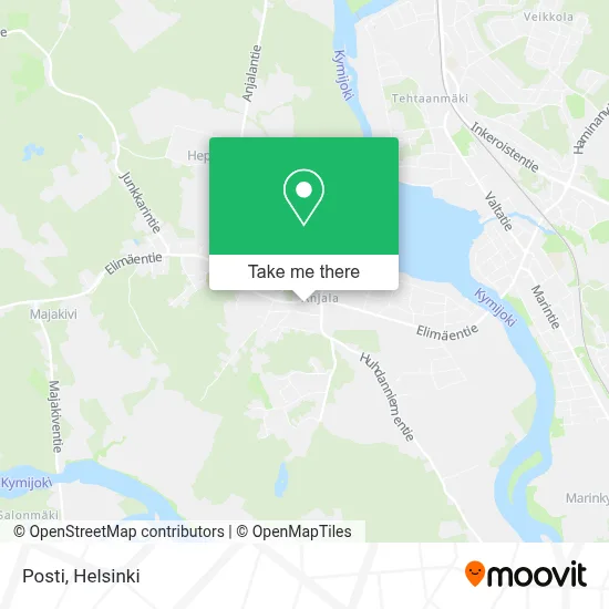 Posti map