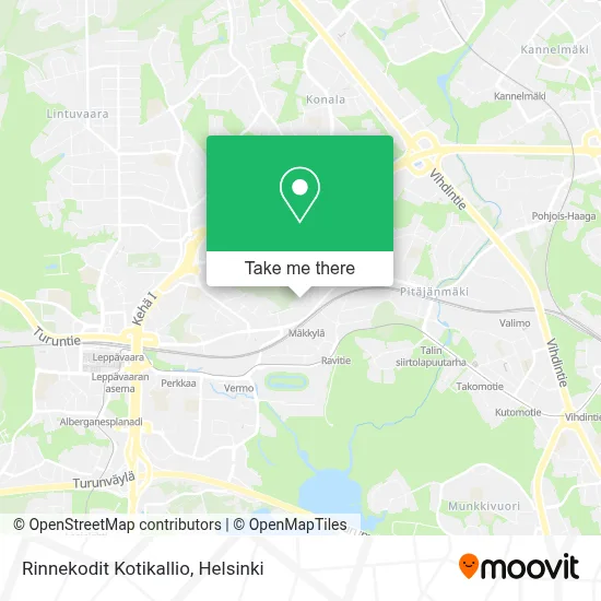 Rinnekodit Kotikallio map