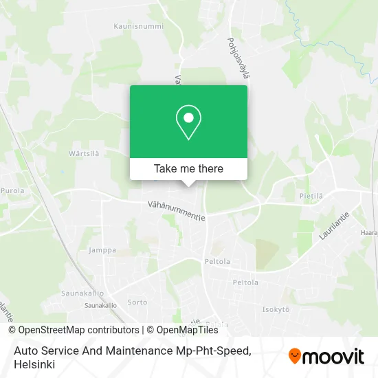 Auto Service And Maintenance Mp-Pht-Speed map