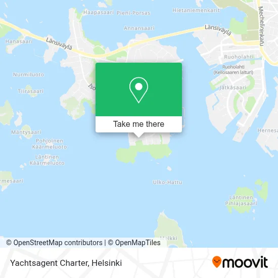 Yachtsagent Charter map