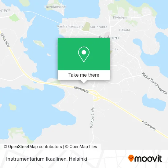 Instrumentarium Ikaalinen map