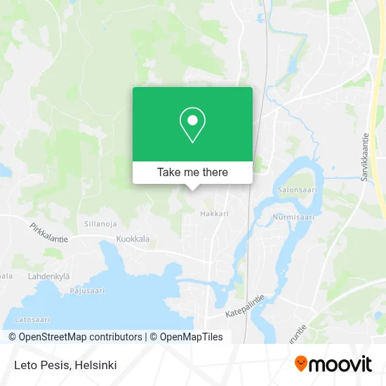 Leto Pesis map