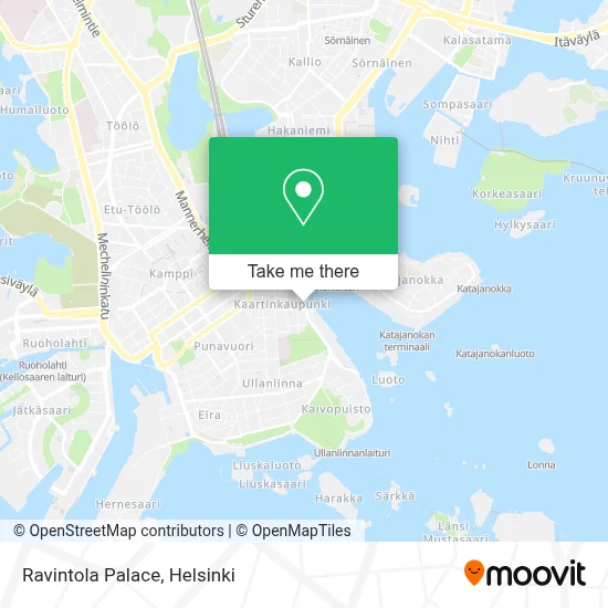 Ravintola Palace map