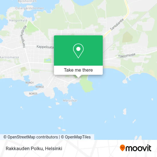 Rakkauden Polku map