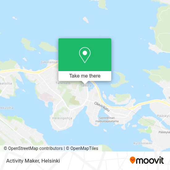 Activity Maker map
