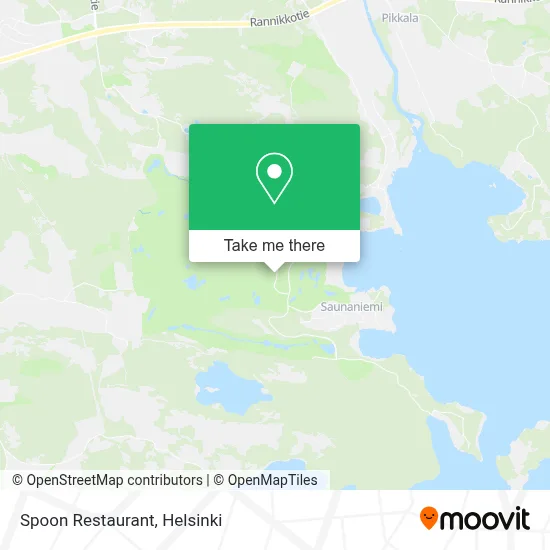 Spoon Restaurant map