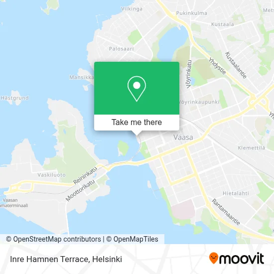 Inre Hamnen Terrace map