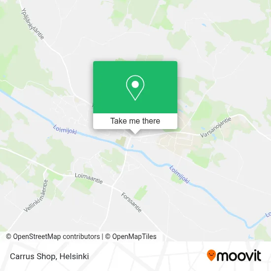 Carrus Shop map