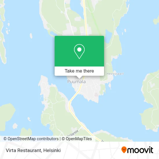 Virta Restaurant map
