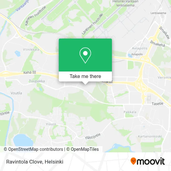 Ravintola Clove map