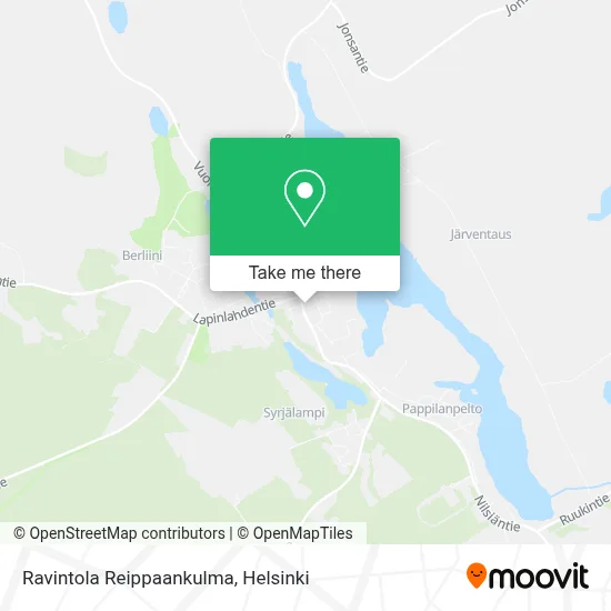 Ravintola Reippaankulma map