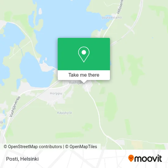 Posti map