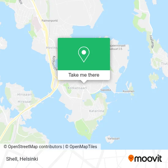 Shell map