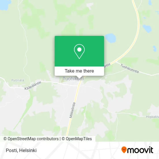 Posti map
