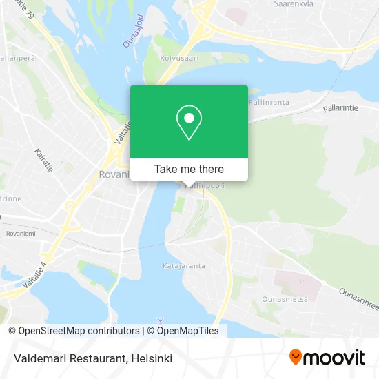 Valdemari Restaurant map