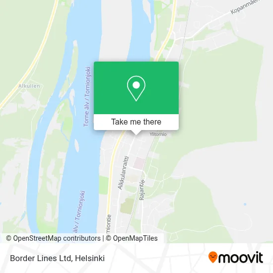 Border Lines Ltd map