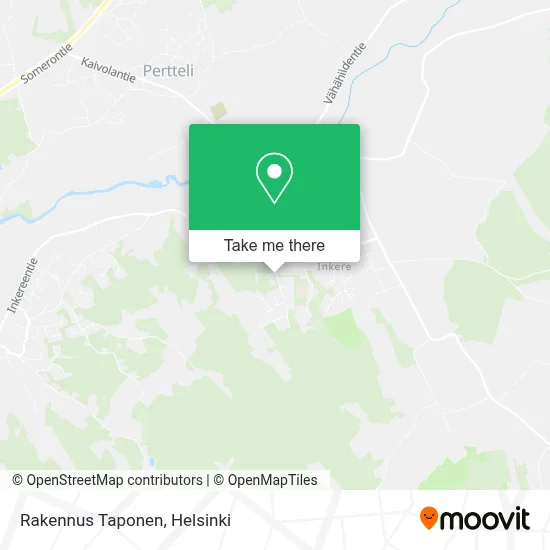 Rakennus Taponen map