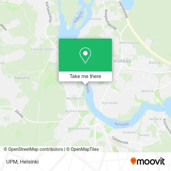 UPM map