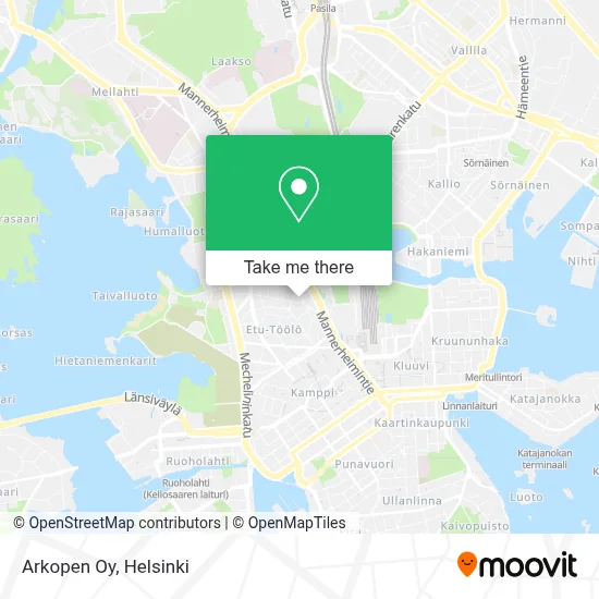 Arkopen Oy map