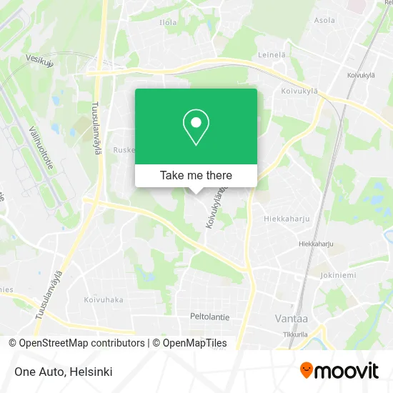 One Auto map