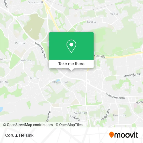 Coruu map