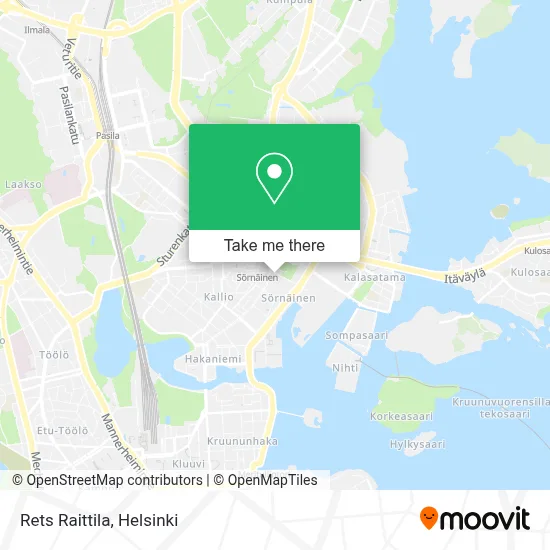 Rets Raittila map