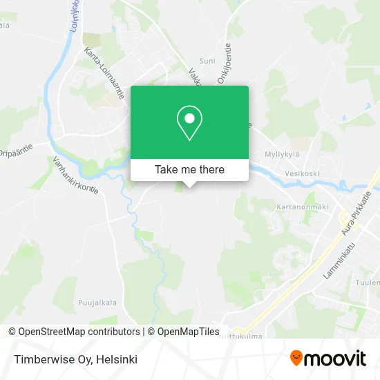 Timberwise Oy map