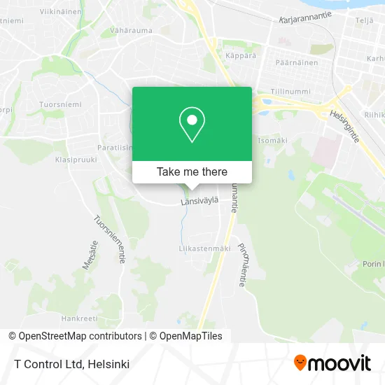 T Control Ltd map